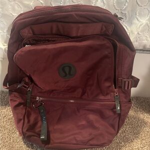 lululemon athletica Maroon New Crew Backpack